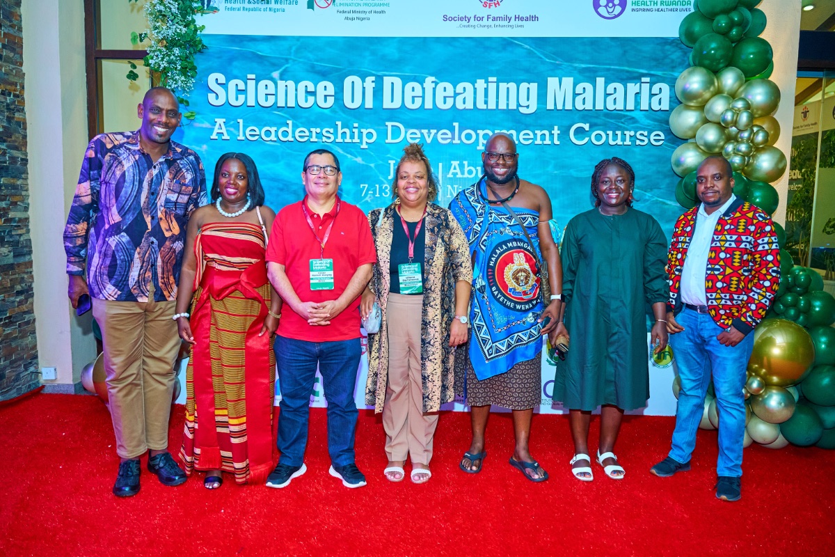 SFH Rwanda delegates at the 2026 Science of Defeating Malaria course, Abuja